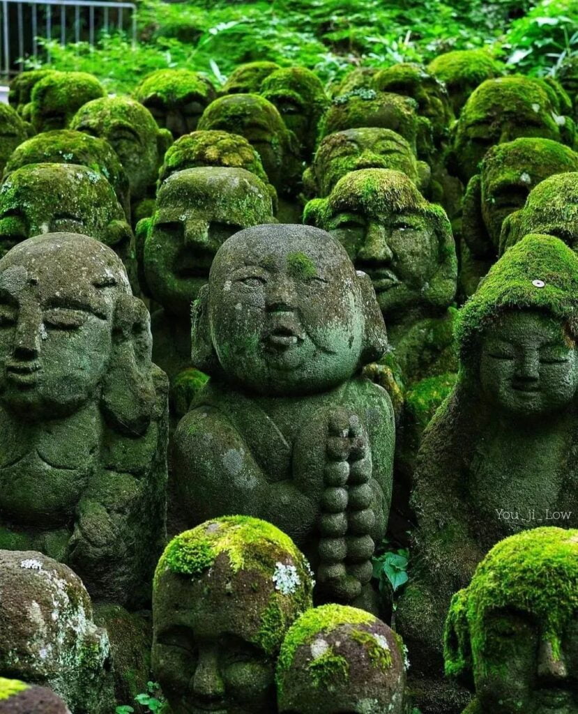 1,200 Rakan statues, stands out as one of Kyoto's most unique and bizarre temples