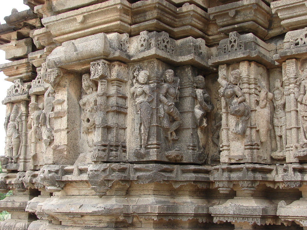 As you explore the exterior of the temple, you'll encounter a breathtaking array of sculptures depicting various forms of Shiva, Vishnu, and the Ashtadigpalas