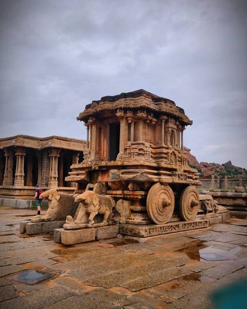 Hampi was once the capital of the Vijayanagara Empire