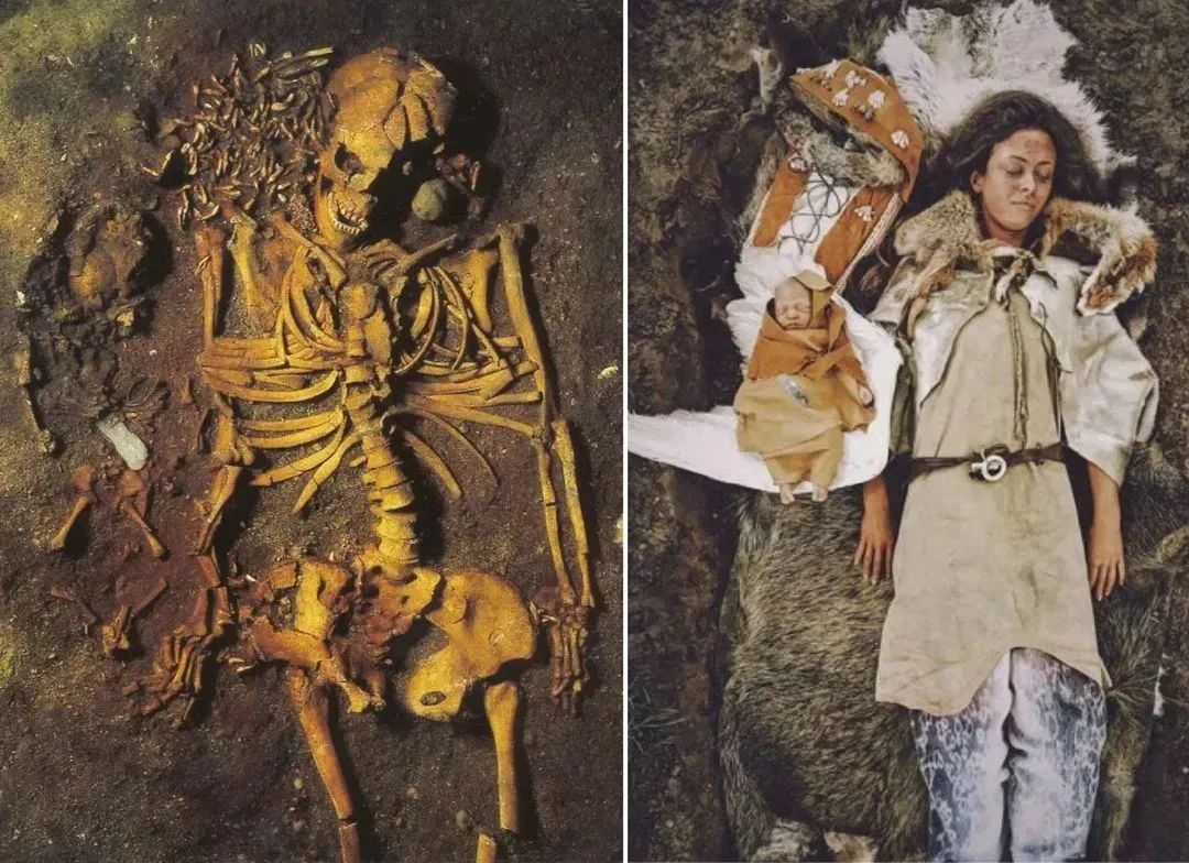 poignant tale of a young woman and her newborn child, dating back to a staggering 7000-6000 years ago